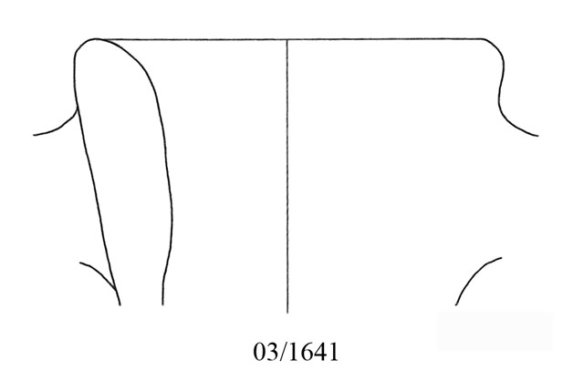 anfora/ da trasporto, orlo