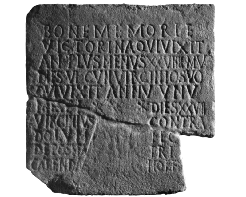 stele/ con iscrizione