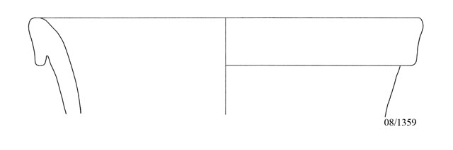 anfora/ da trasporto, orlo