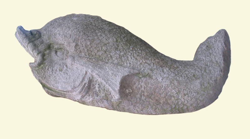statua/ zoomorfa, frammento
