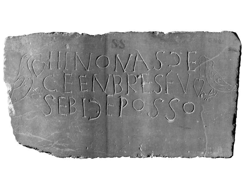 stele/ con iscrizione