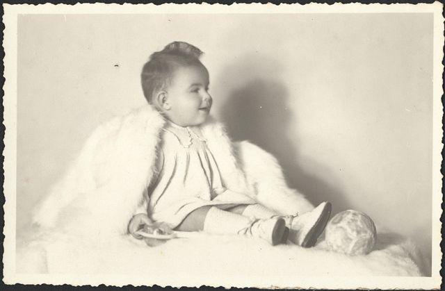 Ritratto in studio di un bambino