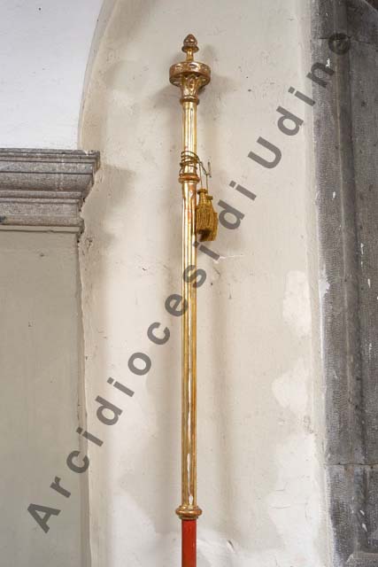 asta di stendardo processionale