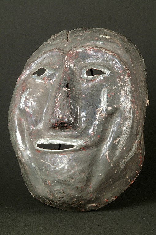 Maschere nel museo di Grimacco