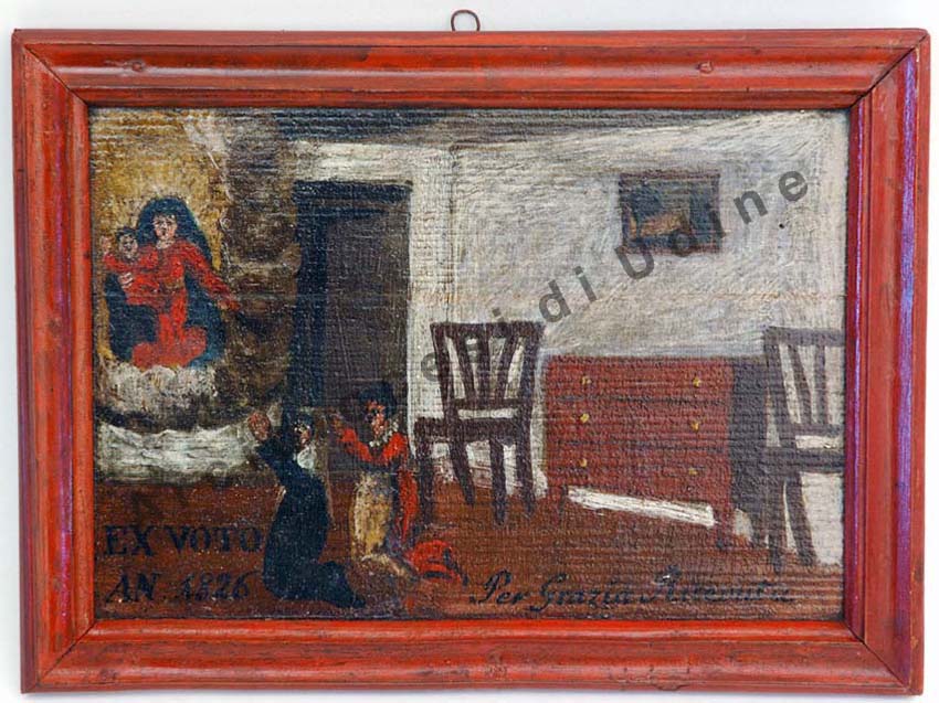 Ex voto a placchetta