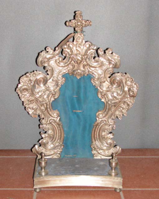 tronetto per esposizione eucaristica