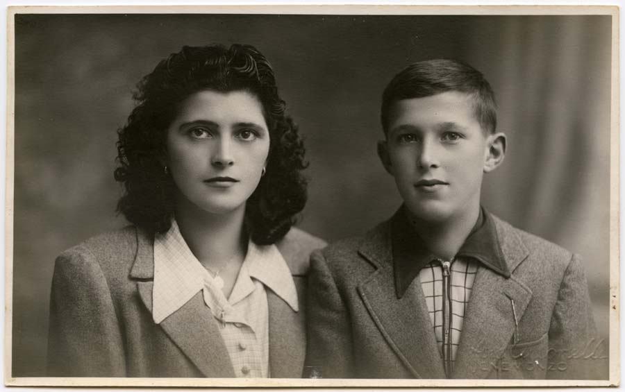 Ritratto dei fratelli Iva e Amerigo Varnerin