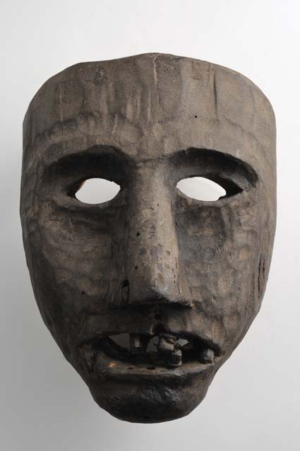 Maschere nel museo di Grimacco