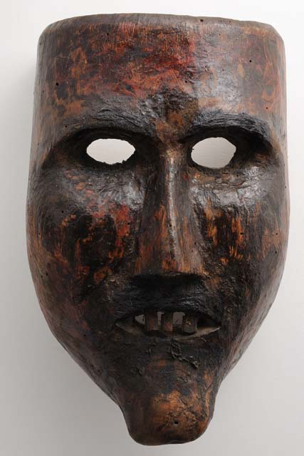 Maschere nel museo di Grimacco