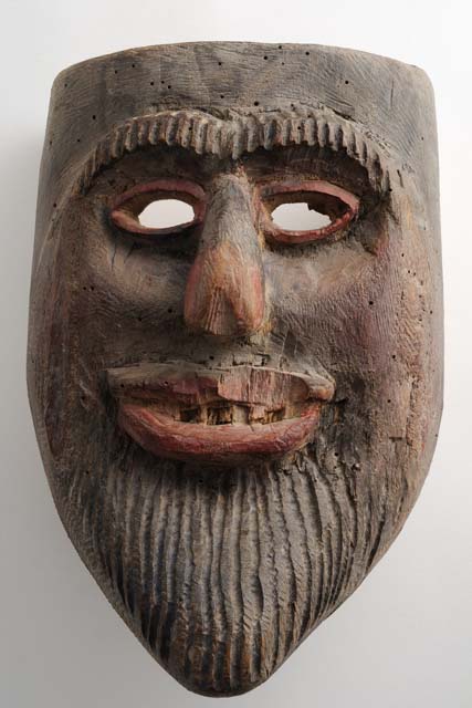 Maschere nel museo di Grimacco
