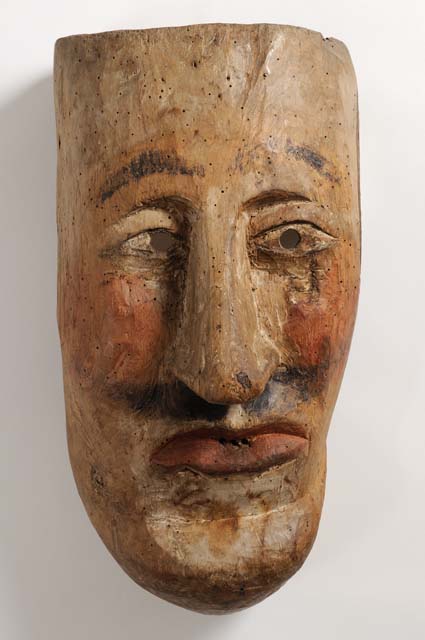 Maschere nel museo di Grimacco