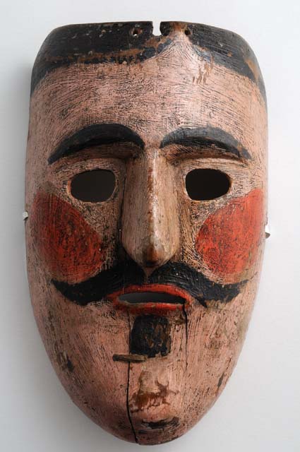 Maschere nel museo di Grimacco