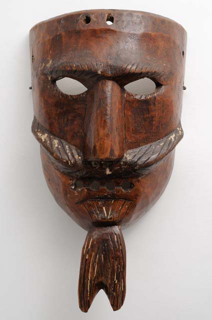 Maschere nel museo di Grimacco