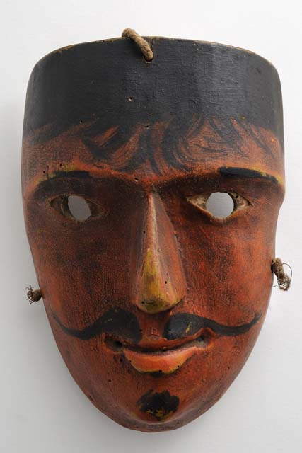 Maschere nel museo di Grimacco