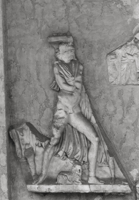 sarcofago/ a cassa, frammento