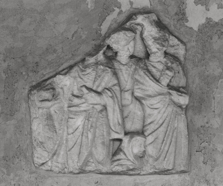 sarcofago/ a cassa, frammento