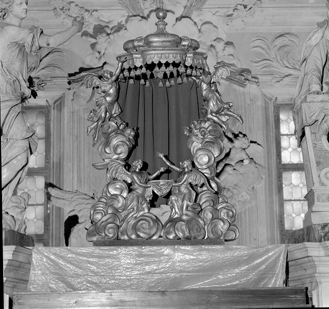 tronetto per esposizione eucaristica