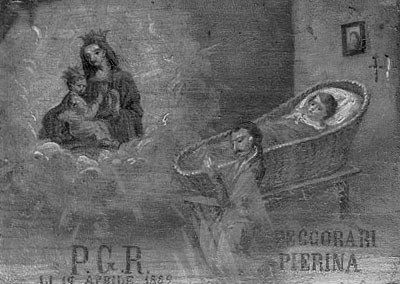 Ex voto a placchetta